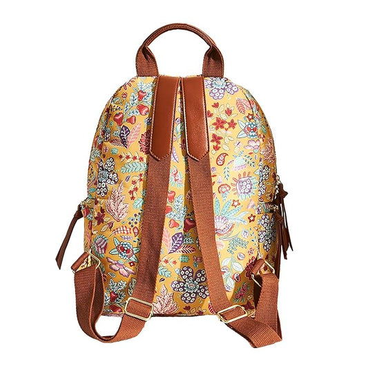 Chumbak Backpack for Women | Stylish Canvas Laptop Hand Bag | Office Bag/College Essentials/Travel Backpack for Girls