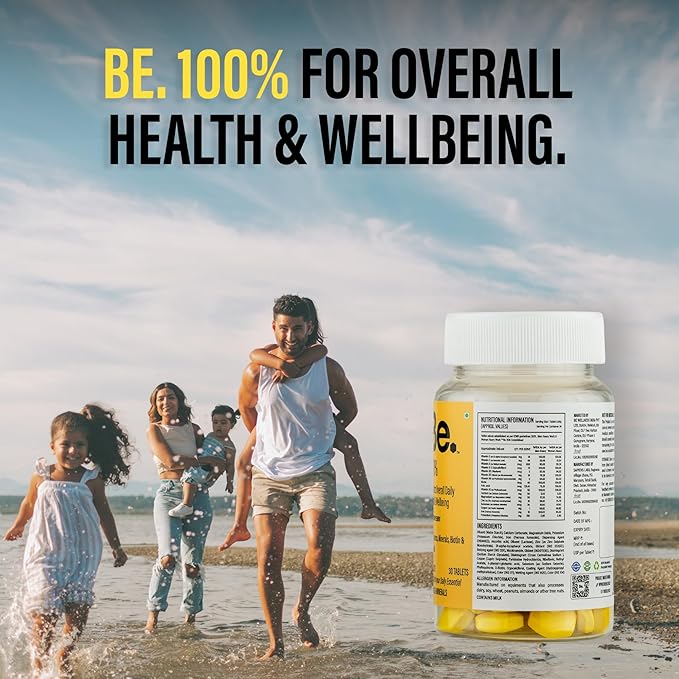 Be. 100% Daily Multivitamin Tablet | 30 Tablets