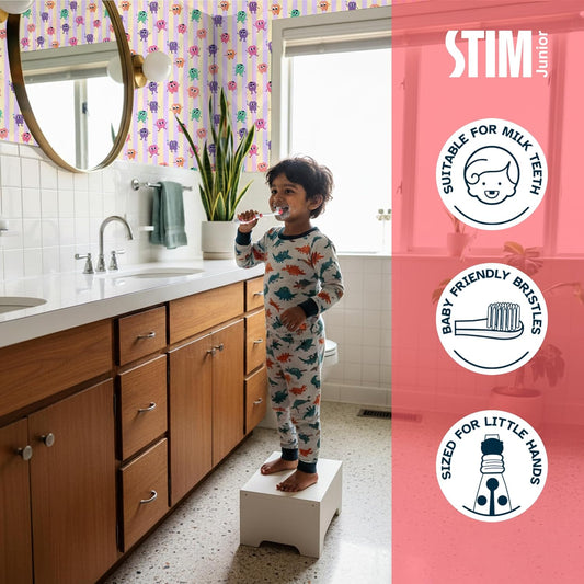 Transform Baby Dental Care with STIM Junior Toothbrush Set