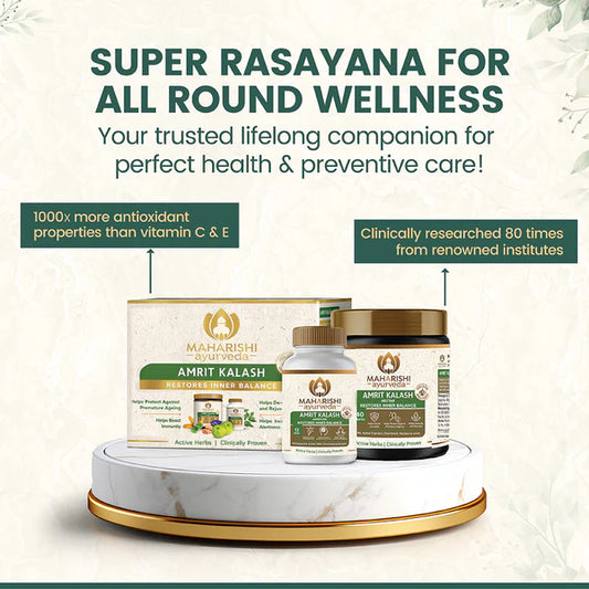 Maharishi Ayurveda Amrit Kalash – Ayurvedic Immunity Booster (Combo Pack)