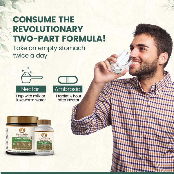 Maharishi Ayurveda Amrit Kalash – Ayurvedic Immunity Booster (Combo Pack)