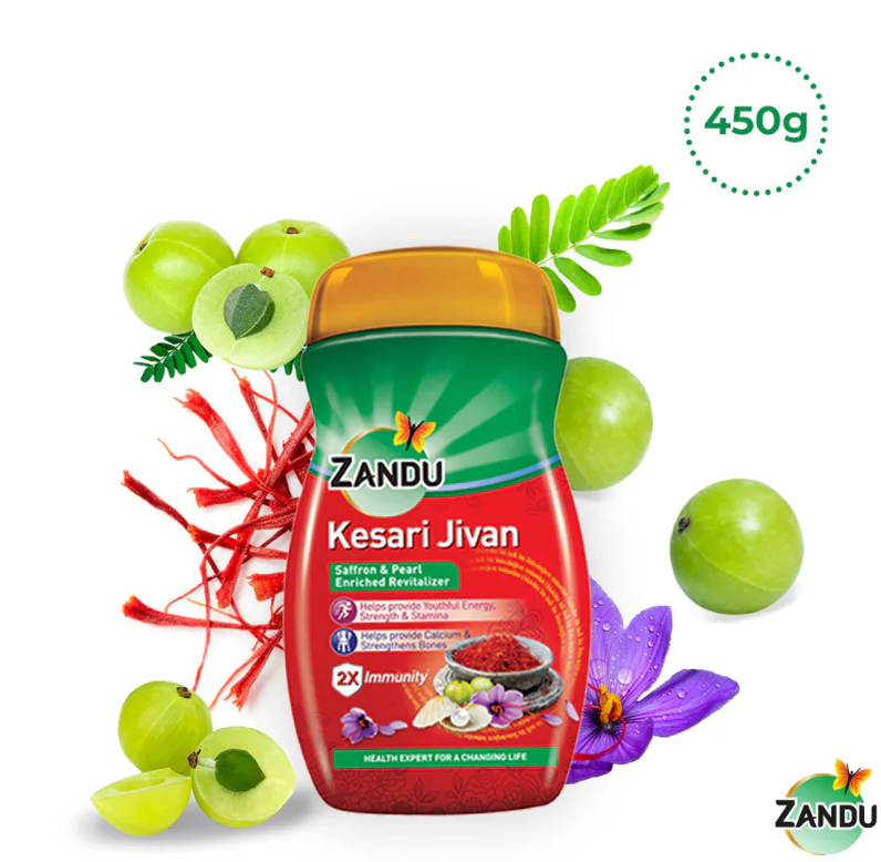 Zandu Kesari Jivan Chyawanprash - 450g