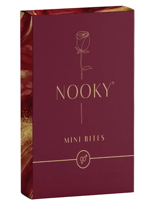 Nooky Mini Bites I Dark Chocolate | 2 pcs | 20g Pack Bars  (20 g)