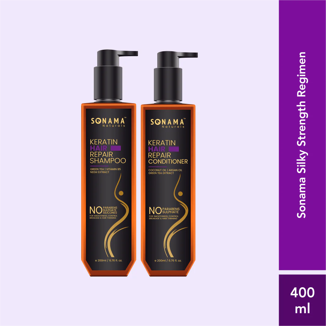 Keratin Hair Care Combo ( Shampoo + Conditioner )