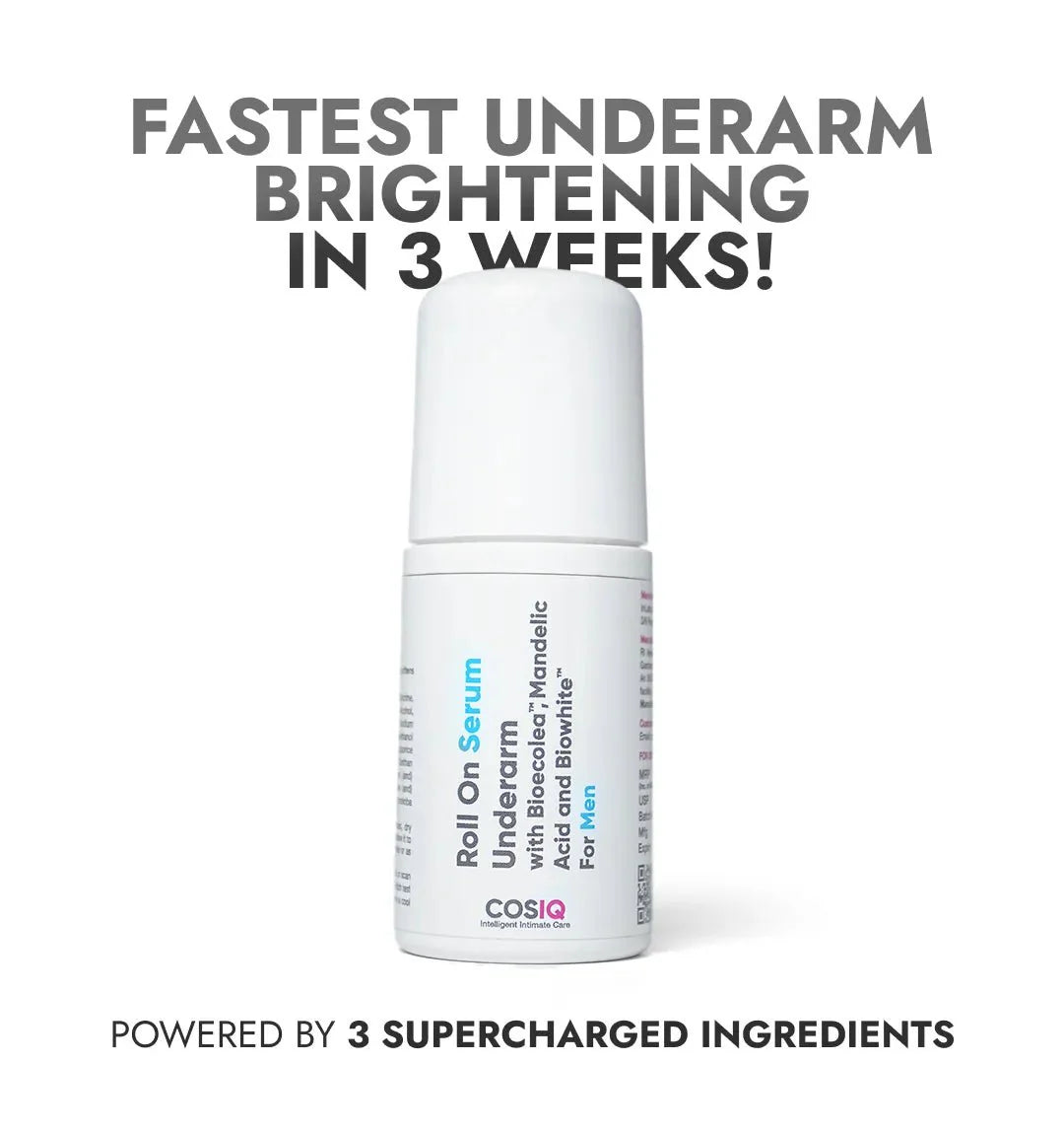 Cos-IQ Brightening Underarm Roll On Serum For Men