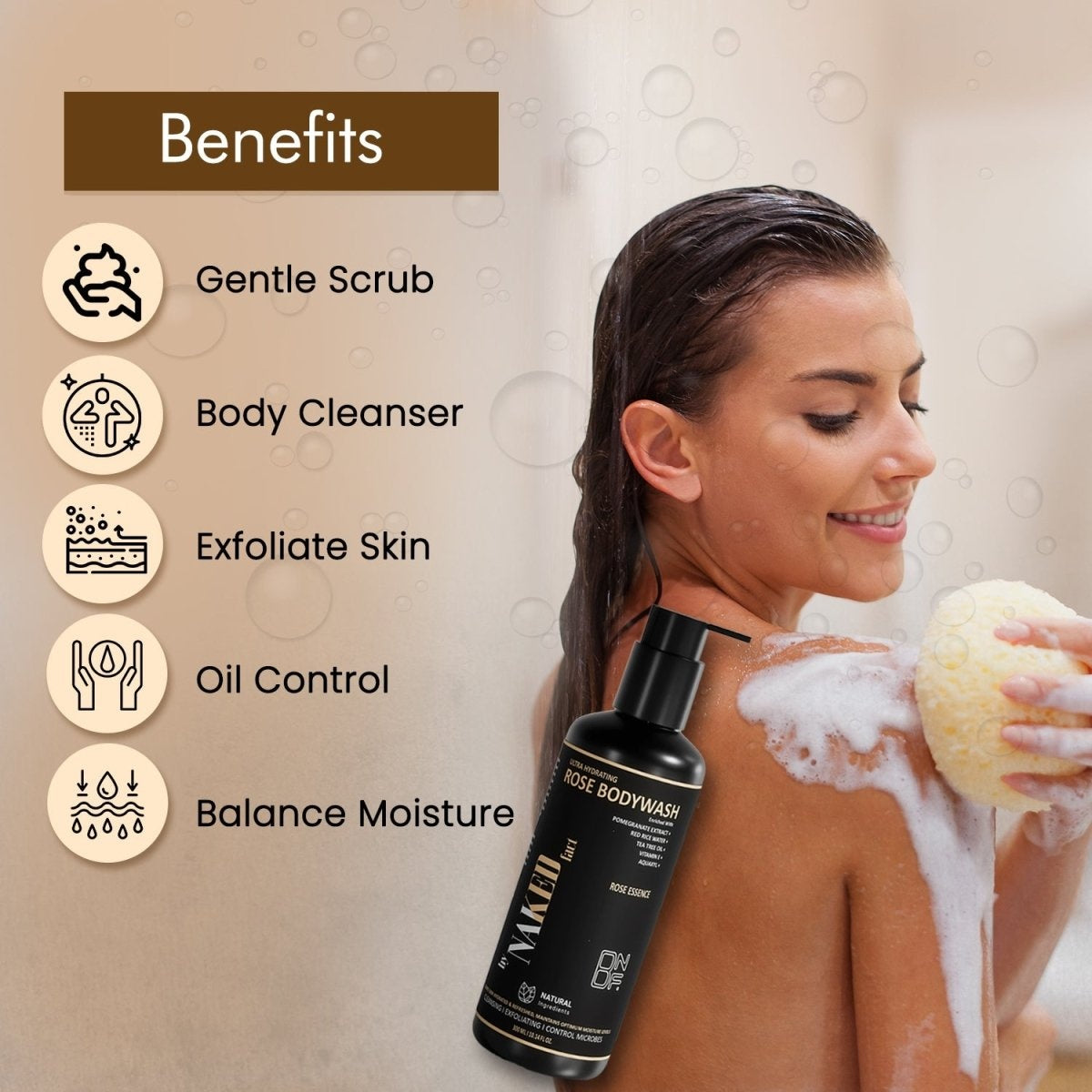 Ultra Hydrating Rose Body wash | 300g