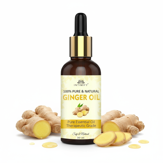 INTIMIFY Ginger Oil For Weight Loss Belly Fat, Fat Loss Oil (30ml)