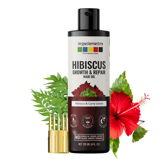 Hibiscus & Curry Leaves Hair Oil