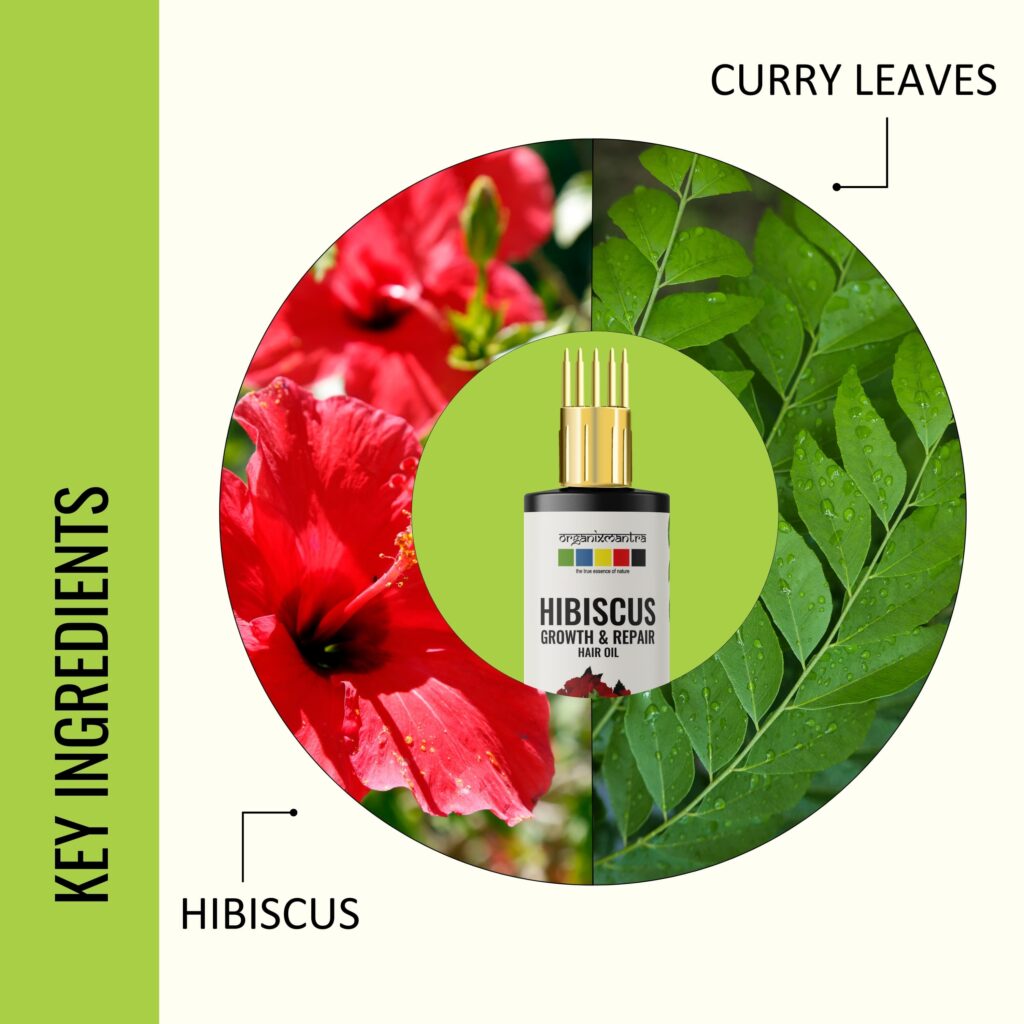 Hibiscus & Curry Leaves Hair Oil